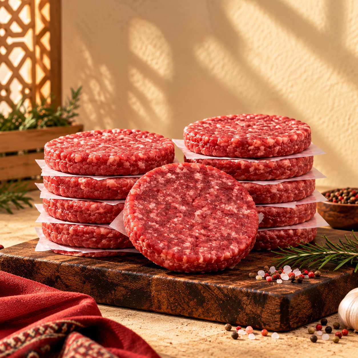 (10 pice) Beef Burger Patty 1kg