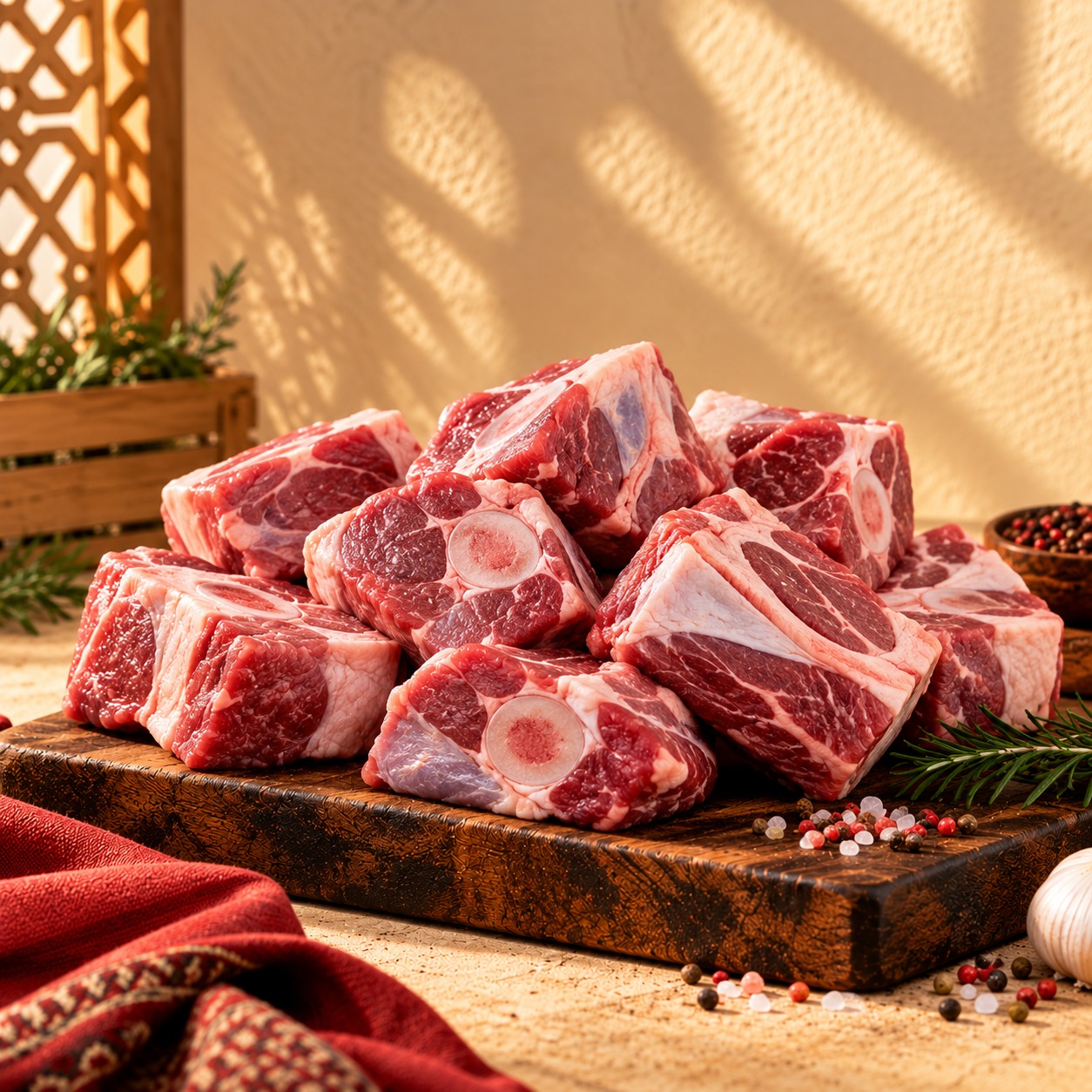 1 KG Harri Lamb Meat with Bone